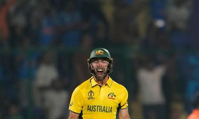 Glenn Maxwell tears up cricket history books with innings of riotous expression