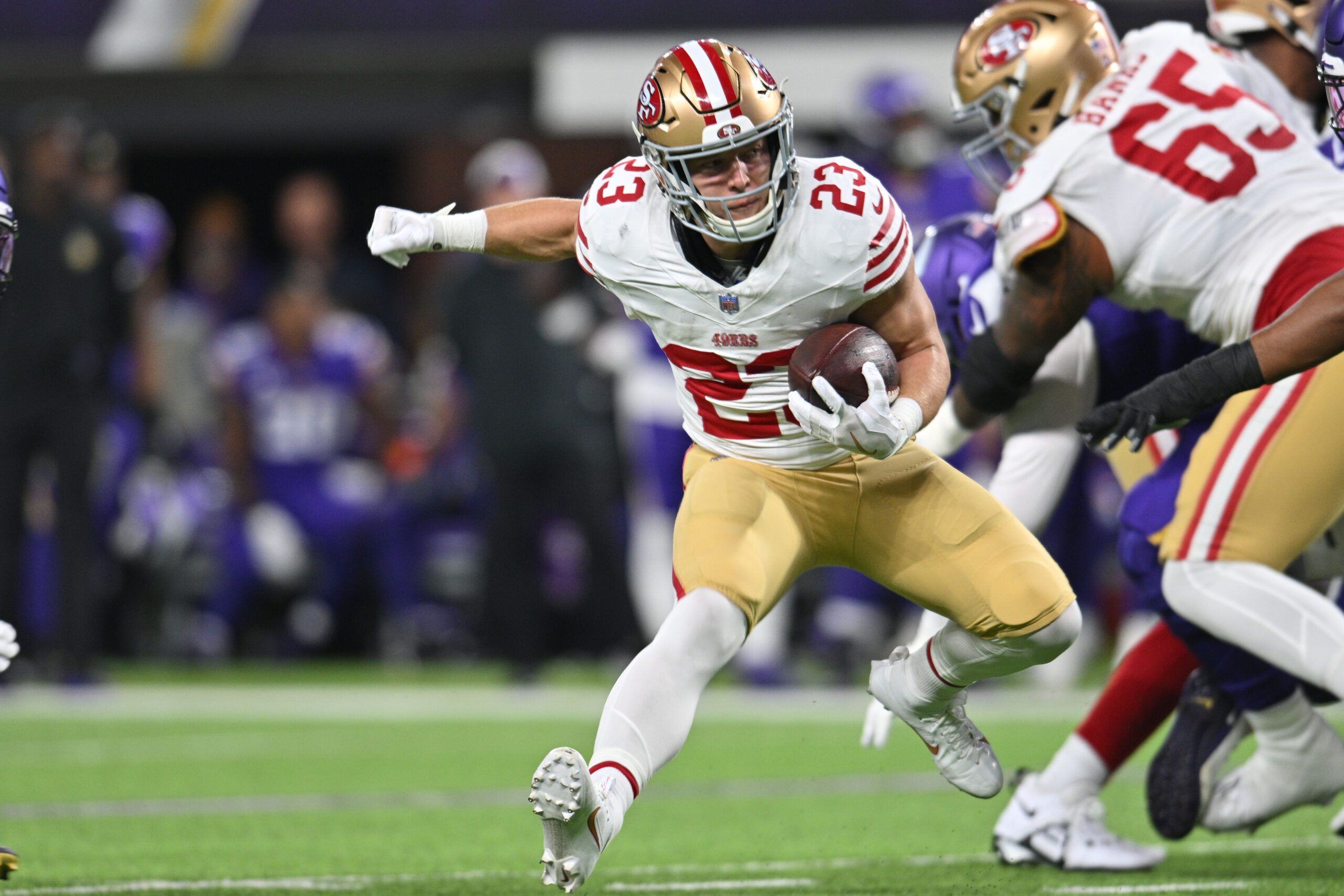 Mesmerizing Erin Andrews' Interview With 49ers Rb Christian Mccaffrey Draws Attention Design in HD Mesmerizing Erin Andrews' Interview With 49ers Rb Christian Mccaffrey Draws Attention Design in HD