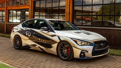 Modified Infiniti Q50 Red Sport 400 To Showcase Factory Accessories At SEMA