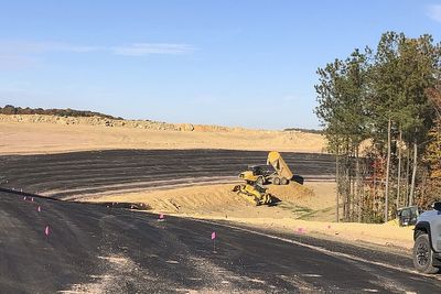 First images of new Flatrock Motorsports Park show off its 30-degree banked turn