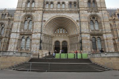 Just Stop Oil activists held after paint protest at Natural History Museum
