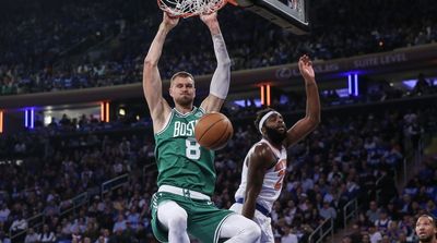Celtics’ Kristaps Porziņģis Says He Was Motivated by NSFW Knicks Fan Chants During Win