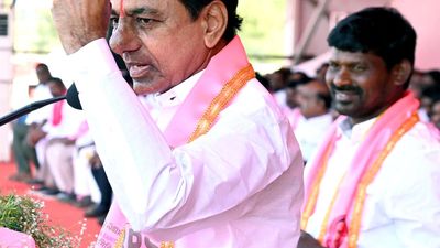 KCR ridicules those challenging him to contest against them