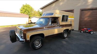 Square Body Chevy Blazer Camper Is A '70s Time Capsule You Can Buy