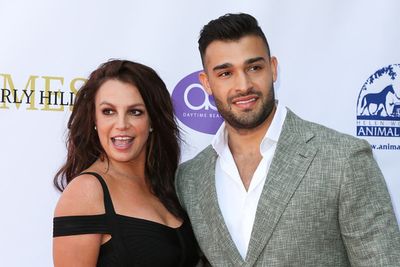 Sam Asghari reacts to Britney Spears calling him ‘a gift from God’ in her memoir