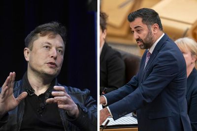 Elon Musk attacks Humza Yousaf with 'racist' claim on Twitter