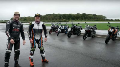 Watch This 5-Way Drag Race Featuring Your Favorite Middleweight Naked Bikes