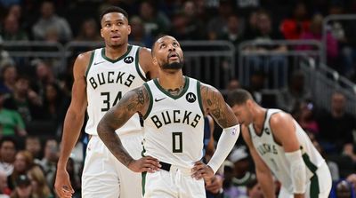 Giannis Antetokounmpo and Damian Lillard Both Set Bucks Franchise Records in Season Debut