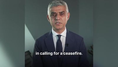 Sadiq Khan calls for Gaza ceasefire amid rising anger over Labour's stance on war