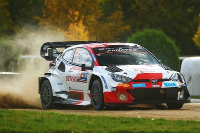 WRC Central Europe: Rovanpera grabs lead after stage sweep, Lappi crashes