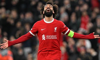 ‘He’s a constant threat’: youthful Salah keeps getting better, says Klopp