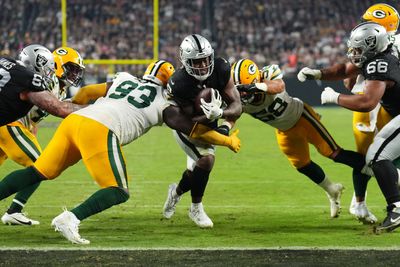 Will Raiders RB Josh Jacobs finally have a 100-yard rushing day?