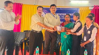 Instrumentation Ltd. hands over library kits to 20 govt. schools