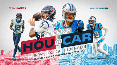 Panthers vs. Texans: How to watch, stream and listen in Week 8