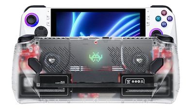 This RGB Backplate Brings Transparent Design to the Asus ROG Ally Gaming Handheld