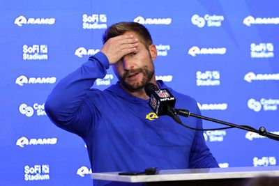 A tired Sean McVay had the most relatable quote about his lack of sleep as a new dad