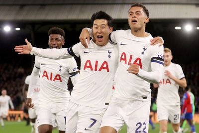 Tottenham extend lead at top of Premier League with victory at Crystal Palace