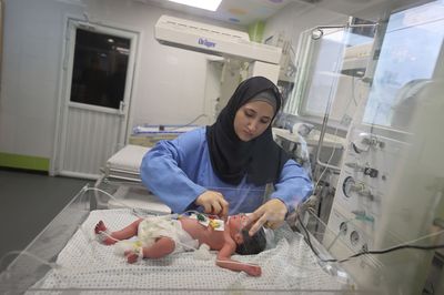 Giving birth amid Gaza's devastation is traumatic, but babies continue to be born