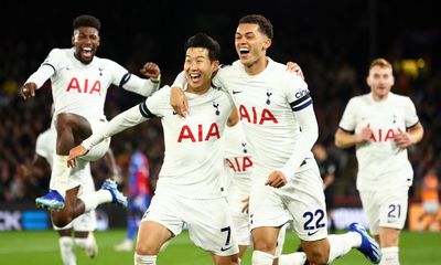 Son Heung-min strikes as Tottenham hold off Crystal Palace to stretch lead