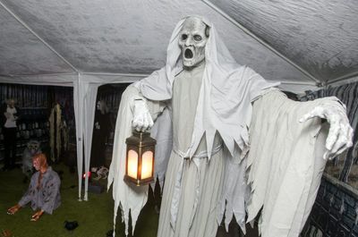 Scottish Family’s Halloween House Attracts Hundreds For 17th Year