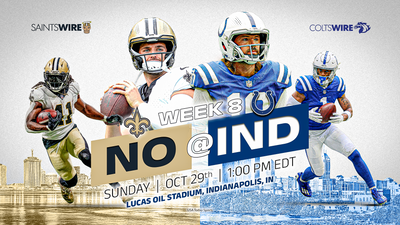 Everything to know heading into Saints’ Week 8 game vs. Colts