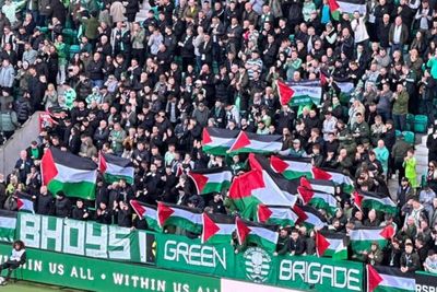 Celtic fans continue pro-Palestine displays after Green Brigade away game ban