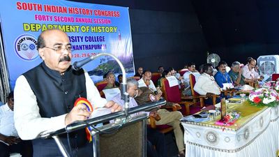 Bindu cautions against attempts to falsify history
