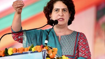 M.P. govt only gave 21 jobs in three years, claims Priyanka Gandhi Vadra