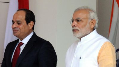 PM Modi discusses security situation in West Asia with Egyptian President