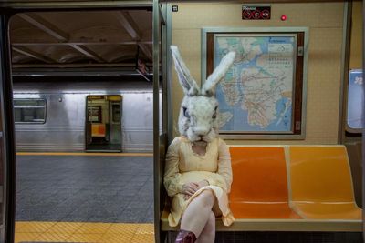 The big picture: Halloween on the subway