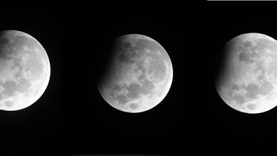 Udupi | Poornaprajna Amateur Astronomers’ Club captures images of partial lunar eclipse