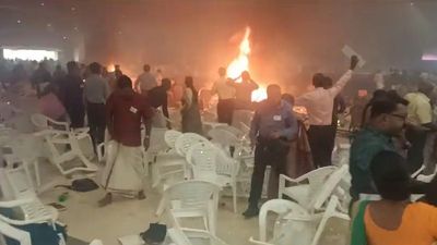 Kalamassery blast | 2,000-strong crowd at prayer hall