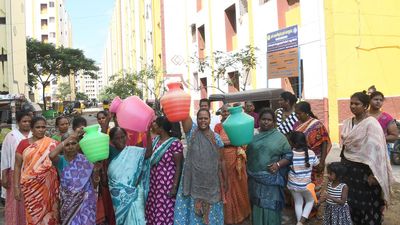 Drinking water remains a major issue for Perumbakkam residents