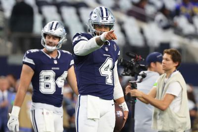 Dak Prescott gets sacked on first three pass plays in Cowboys-Rams game
