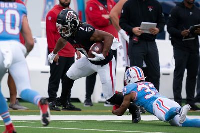 Falcons RB Bijan Robinson scores first career rushing TD