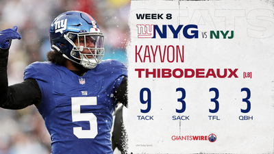 Giants vs. Jets Player of the Game: Kayvon Thibodeaux