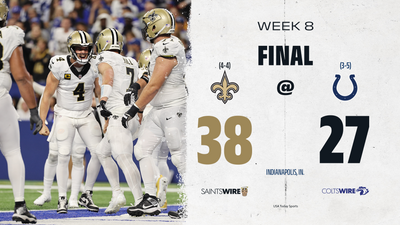5 takeaways from Colts’ 38-27 loss to Saints