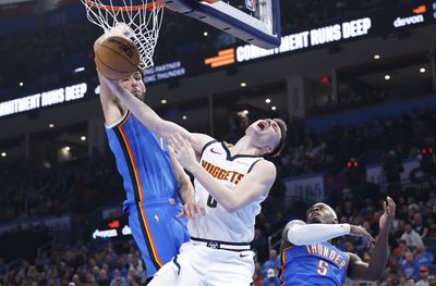PHOTOS: Best images from Thunder’s 128-95 loss to Nuggets