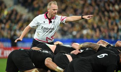 Rugby World Cup final referee Wayne Barnes got death threats, wife says