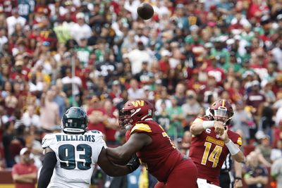 Studs and duds from Commanders’ 38-31 loss to Eagles