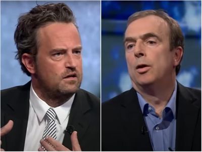 The moment Matthew Perry tore into ‘complete tool’ Peter Hitchens during Newsnight debate about drug addiction