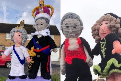 King and Queen given spooky transformation as part of Halloween postbox topper
