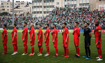 ‘The Palestine team carries hope’: football dreams live on amid conflict