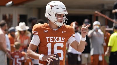 Texas’s Steve Sarkisian Explains Why He Didn’t Play Arch Manning in Win Over BYU