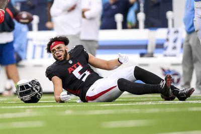 Falcons HC Arthur Smith comments on Drake London’s injury