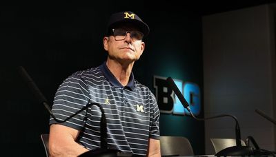Jim Harbaugh keeps quiet on Michigan sign-stealing investigation