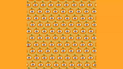 Halloween optical illusion: Can you find the glamorous pumpkin hiding in this image?