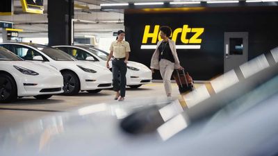 Hertz Slows Down EV Plans As Tesla Price Cuts, Repair Costs Affect Profits