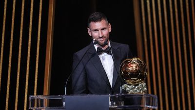 Argentina's Lionel Messi wins Ballon d'Or award for eighth time