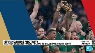 South Africa declares public holiday to celebrate Rugby World Cup win